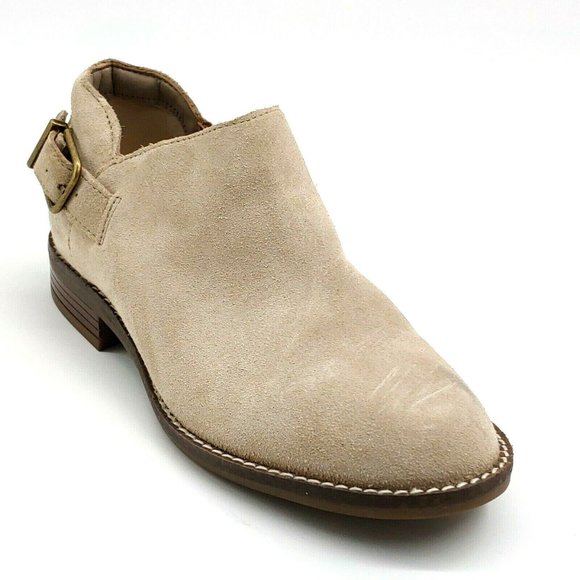 clarks suede ankle boots